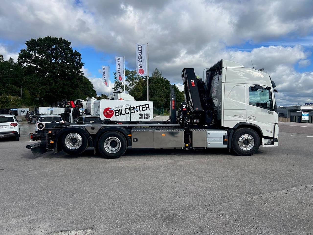Volvo FM13 500 6x2*4 Kranväxlare Hiab 302 E6 Kran Jibb förbe 2024 - Kran
