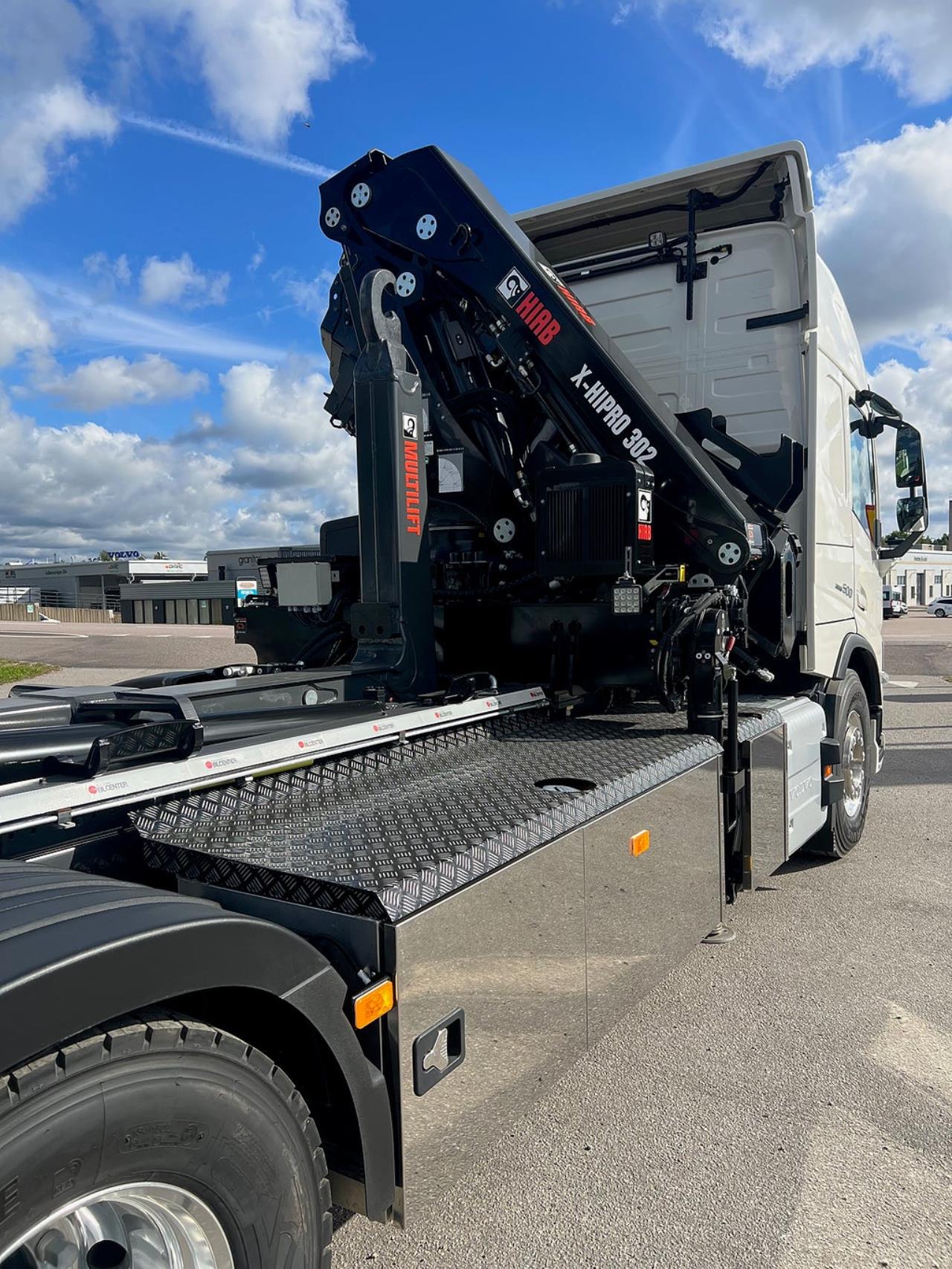 Volvo FM13 500 6x2*4 Kranväxlare Hiab 302 E6 Kran Jibb förbe 2024 - Kran