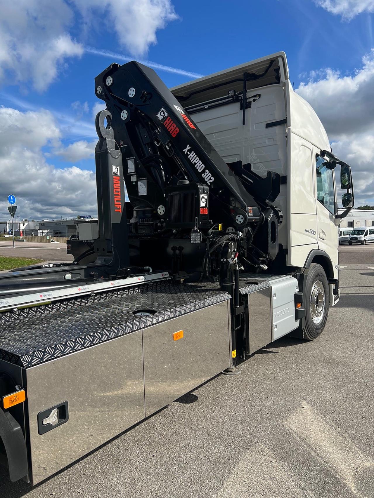 Volvo FM13 500 6x2*4 Kranväxlare Hiab 302 E6 Kran Jibb förbe 2024 - Kran