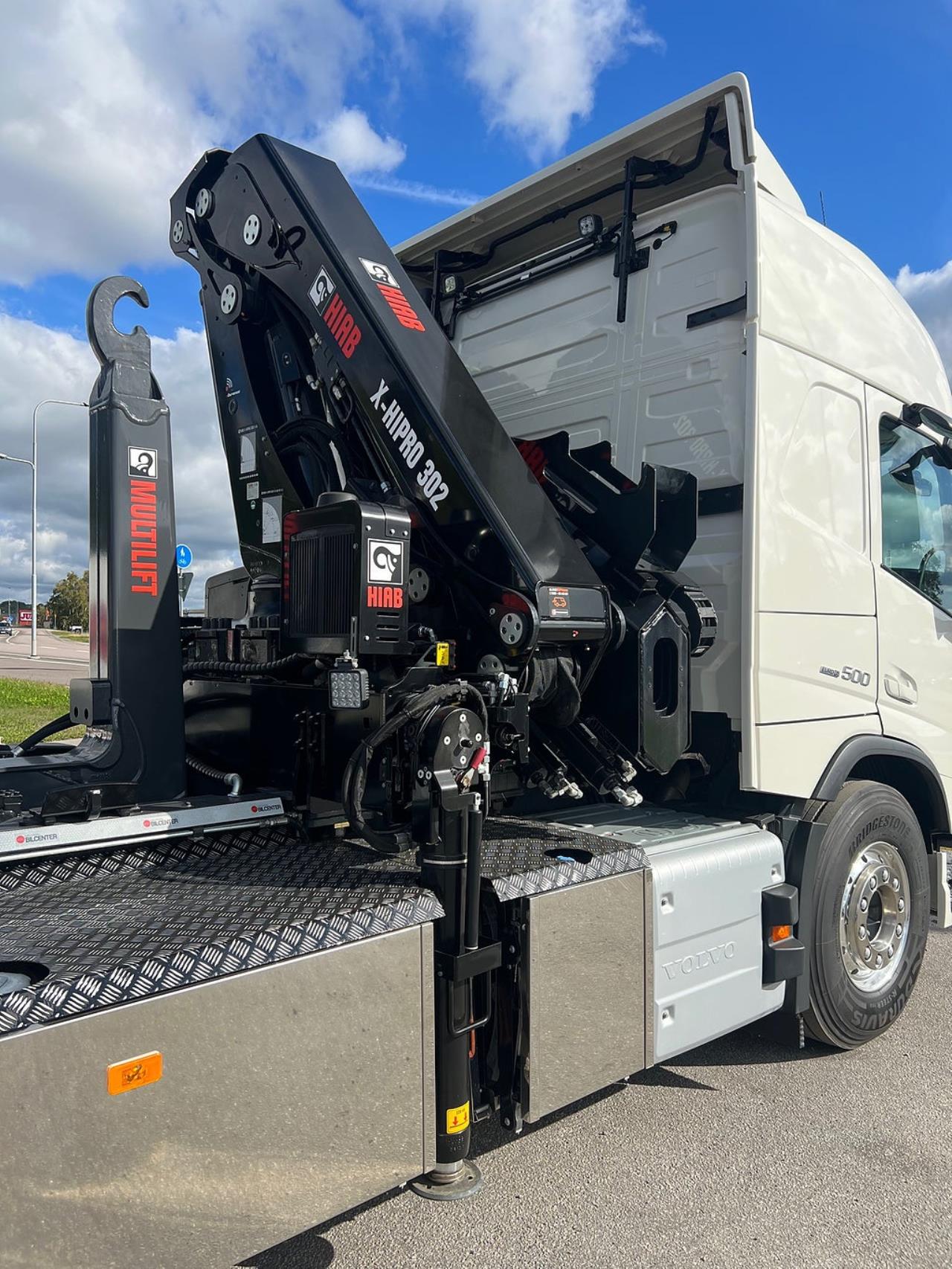 Volvo FM13 500 6x2*4 Kranväxlare Hiab 302 E6 Kran Jibb förbe 2024 - Kran