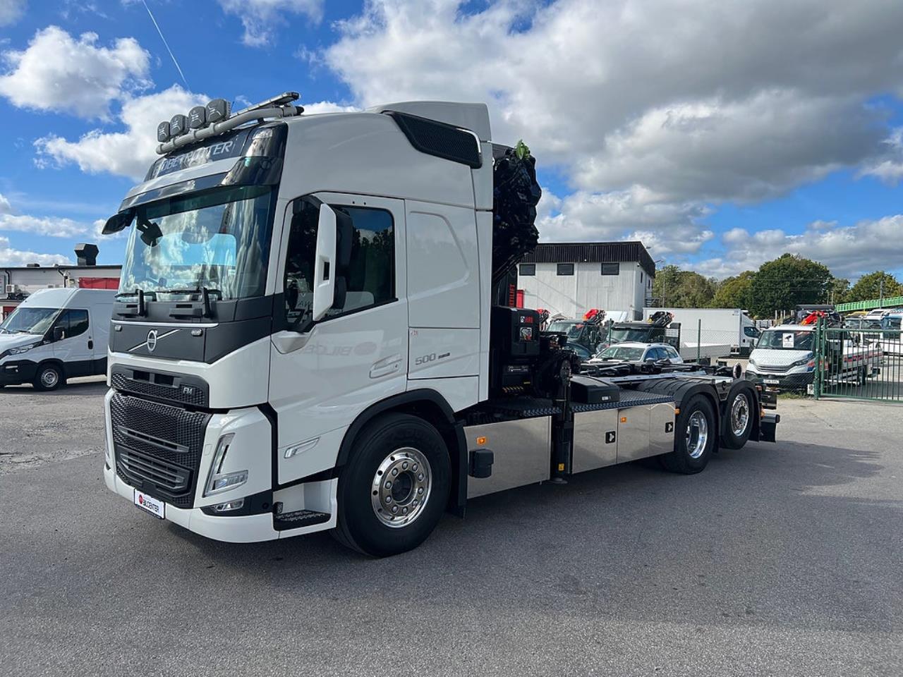 Volvo FM13 500 6x2*4 Kranväxlare Hiab 302 E6 Kran Jibb förbe 2024 - Kran