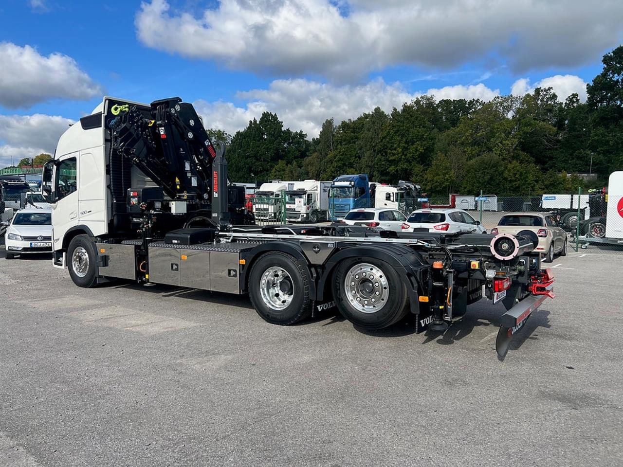 Volvo FM13 500 6x2*4 Kranväxlare Hiab 302 E6 Kran Jibb förbe 2024 - Kran