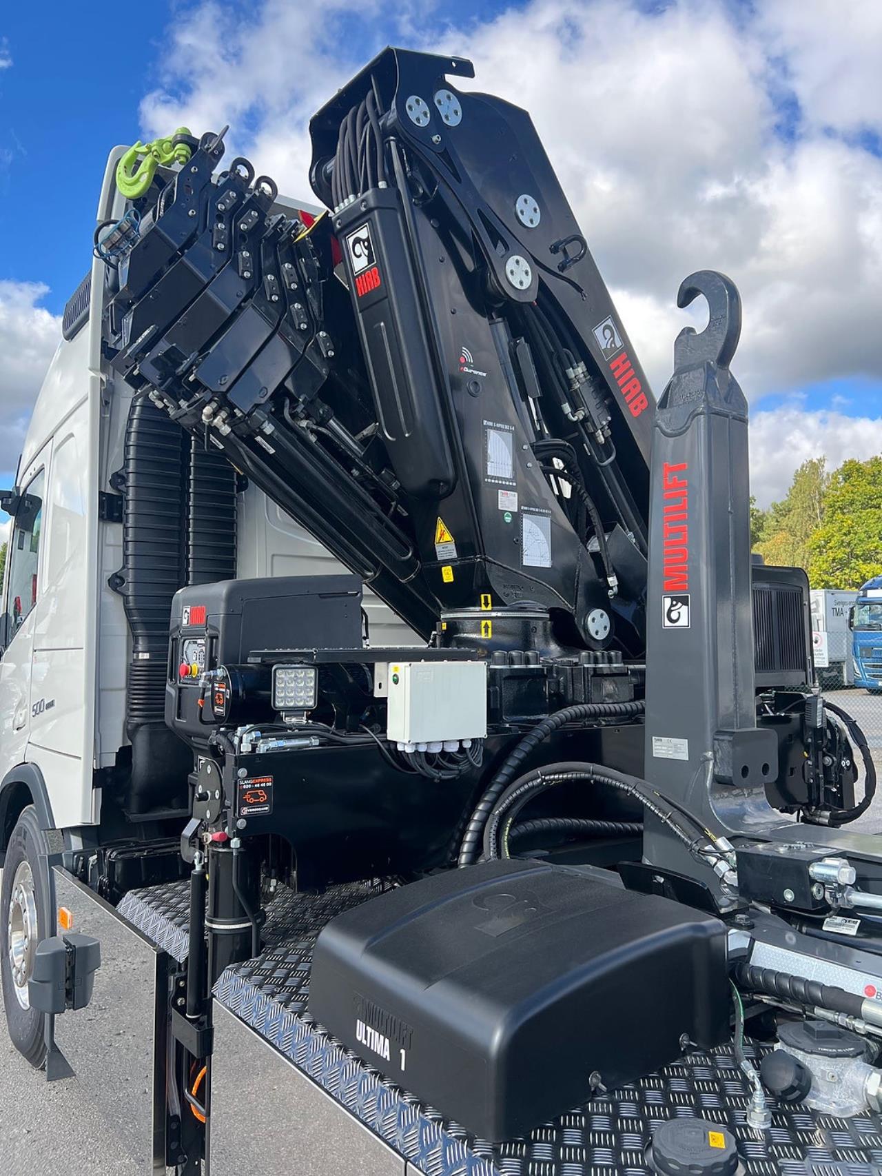 Volvo FM13 500 6x2*4 Kranväxlare Hiab 302 E6 Kran Jibb förbe 2024 - Kran