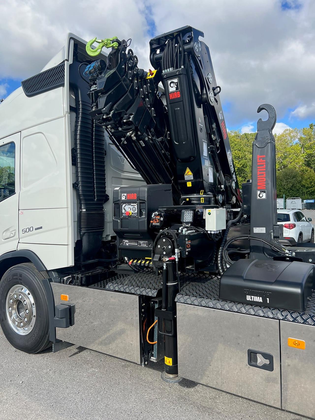 Volvo FM13 500 6x2*4 Kranväxlare Hiab 302 E6 Kran Jibb förbe 2024 - Kran