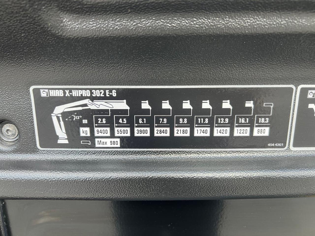 Volvo FM13 500 6x2*4 Kranväxlare Hiab 302 E6 Kran Jibb förbe 2024 - Kran