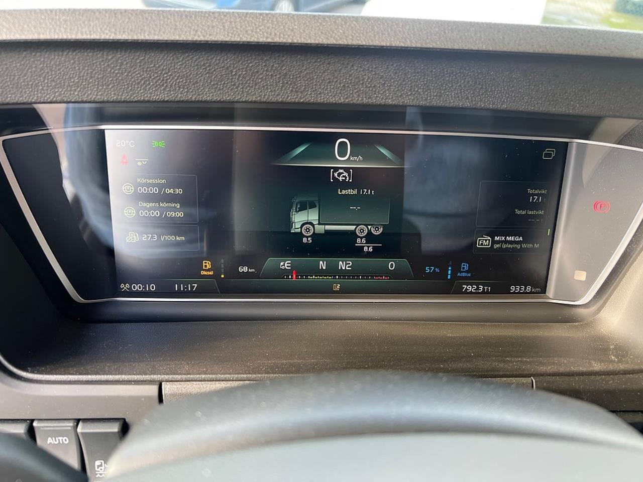 Volvo FM13 500 6x2*4 Kranväxlare Hiab 302 E6 Kran Jibb förbe 2024 - Kran