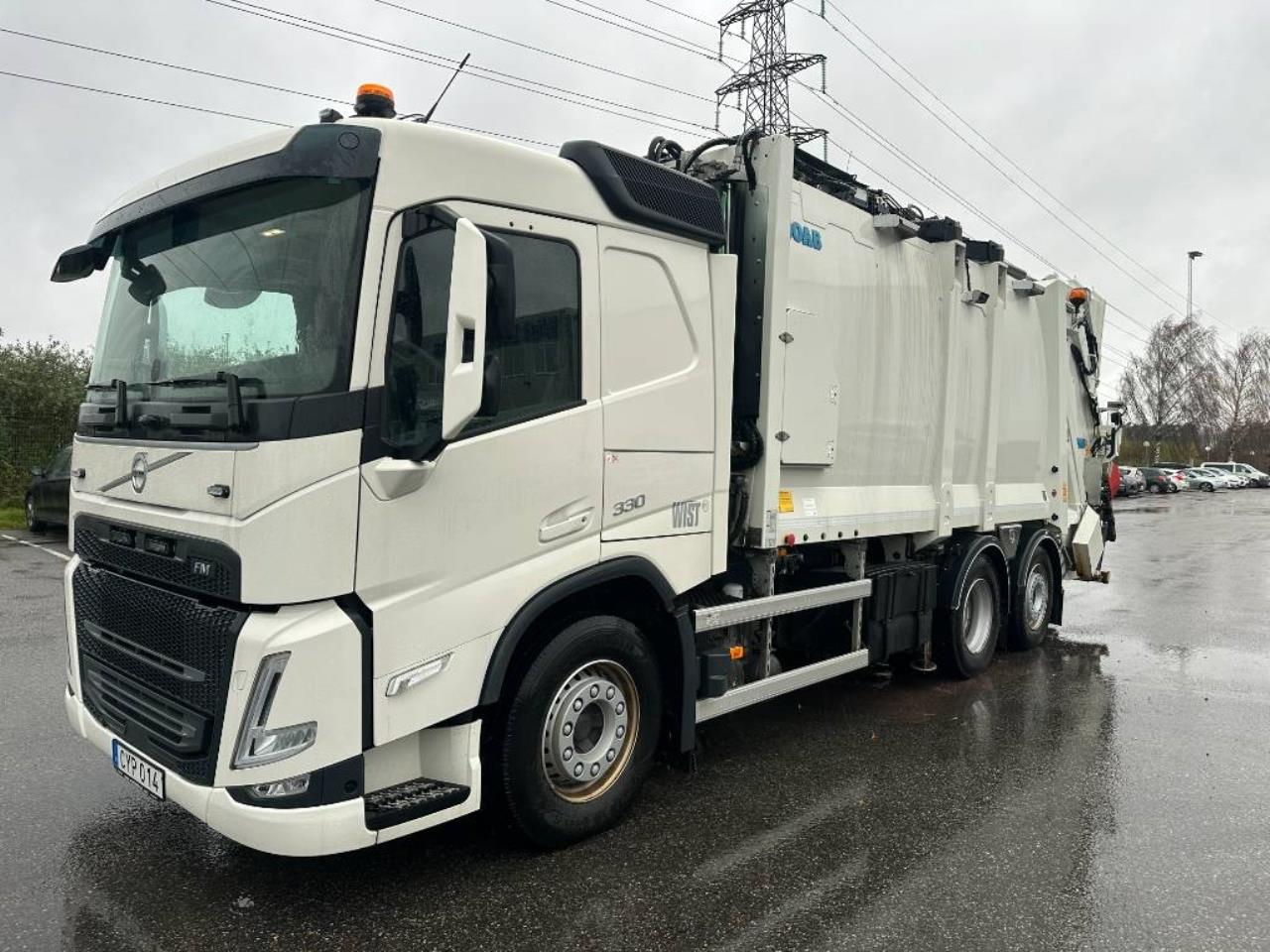 Volvo FM 330 Sopbil Molok med Kran 2023 - Kran