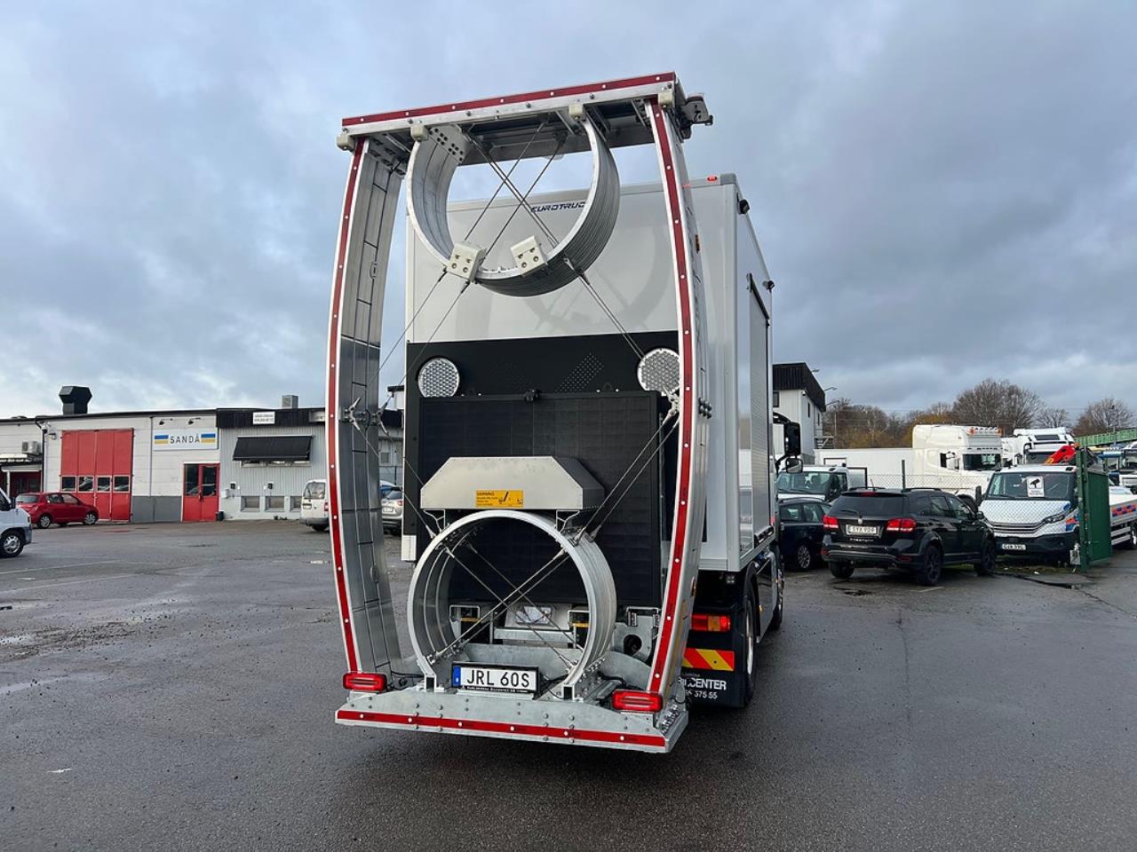 Volvo FM 380 4x2 TMA Bil med skåp, Berlex TMAX TMA Skydd 2019 - Skåp