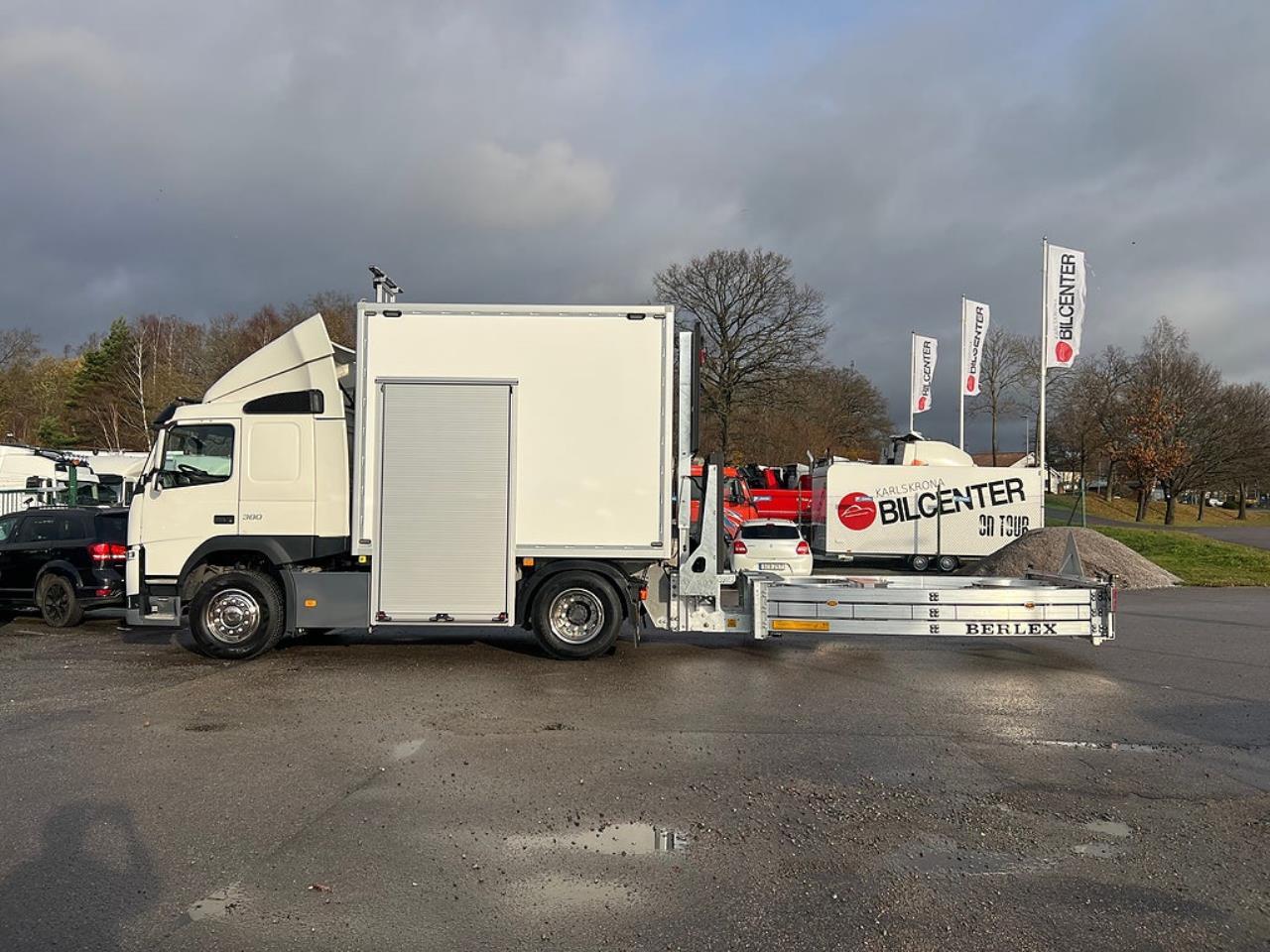 Volvo FM 380 4x2 TMA Bil med skåp, Berlex TMAX TMA Skydd 2019 - Skåp