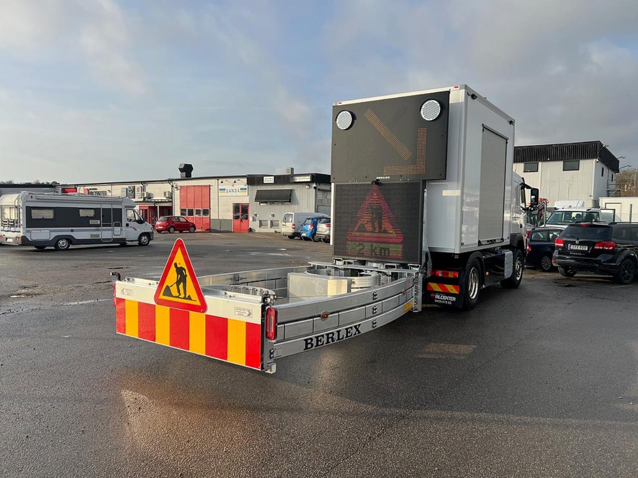 Volvo FM 380 4x2 TMA Bil med skåp, Berlex TMAX TMA Skydd 2019 - Skåp