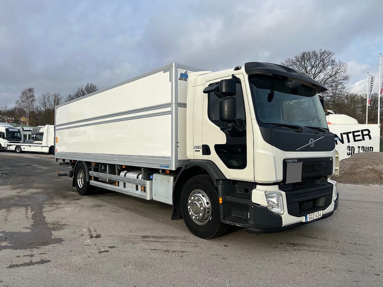 Volvo FE 280 4x2 Skåpbil Höj/Sänkbart tak, Euro 6 2018 - Skåp