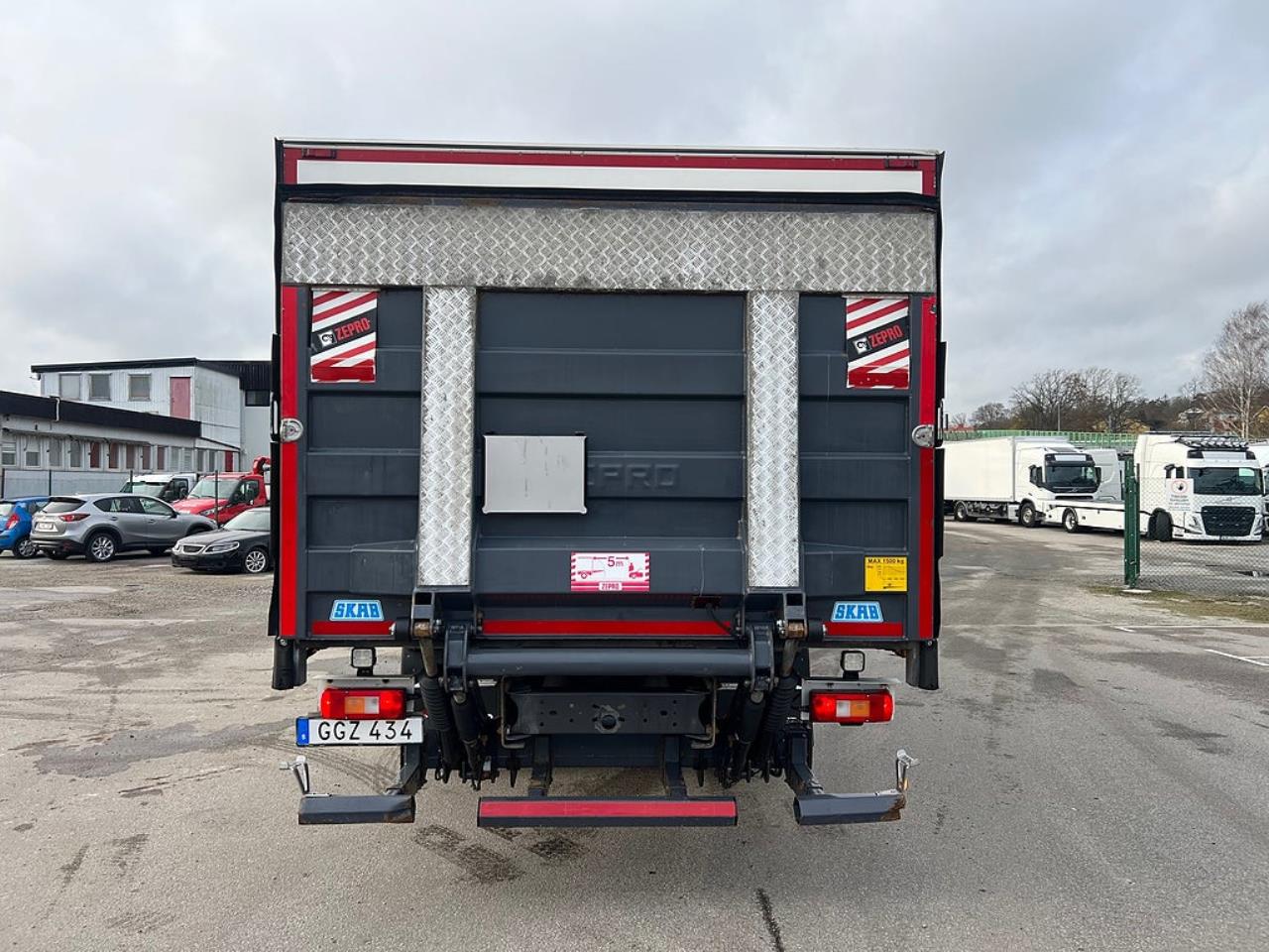 Volvo FE 280 4x2 Skåpbil Höj/Sänkbart tak, Euro 6 2018 - Skåp