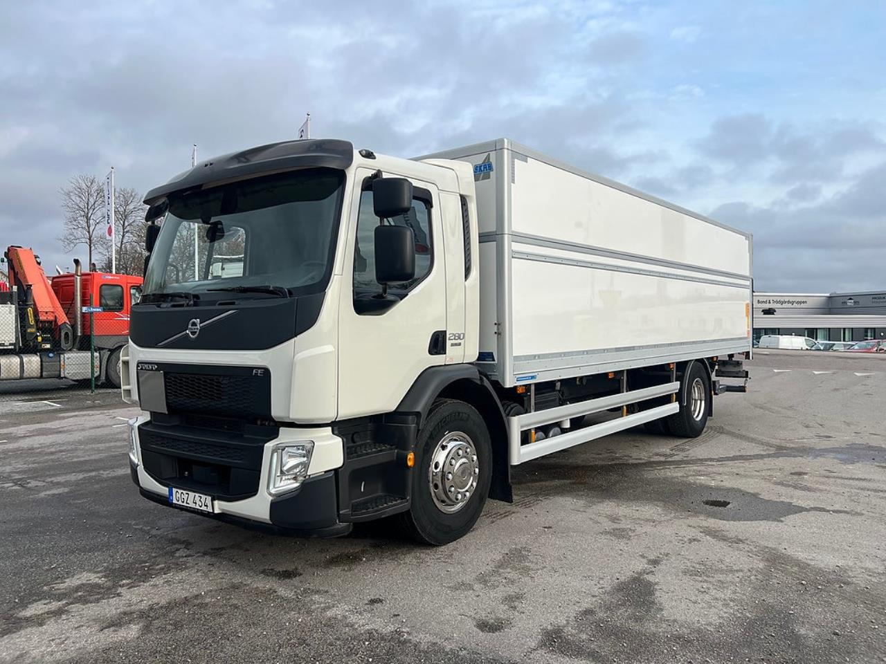 Volvo FE 280 4x2 Skåpbil Höj/Sänkbart tak, Euro 6 2018 - Skåp