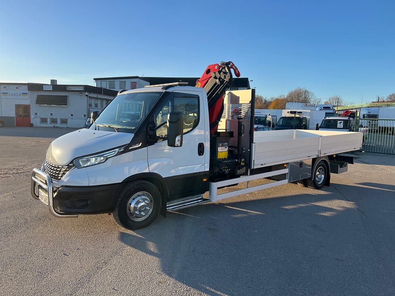 Iveco Daily 72C18 A8 Kranbil Palfinger Kran Fullutrustad 2022 - Övrigt