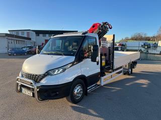 Iveco Daily 72C18 A8 Kranbil Palfinger Kran Fullutrustad