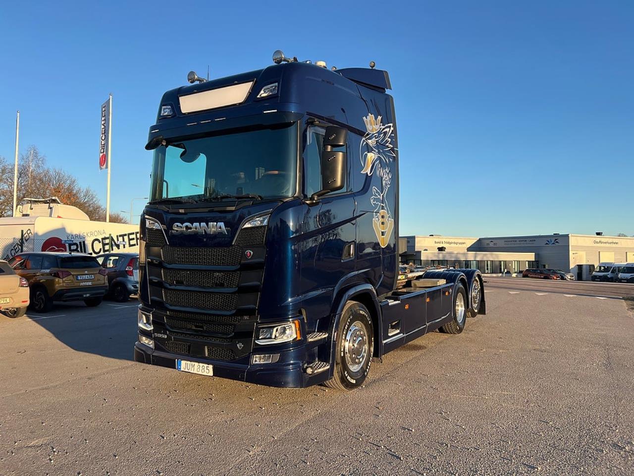 Scania S650 V8 6x2*4 Joab Lastväxlare Euro 6 2018 - Krok/Lastväxlare