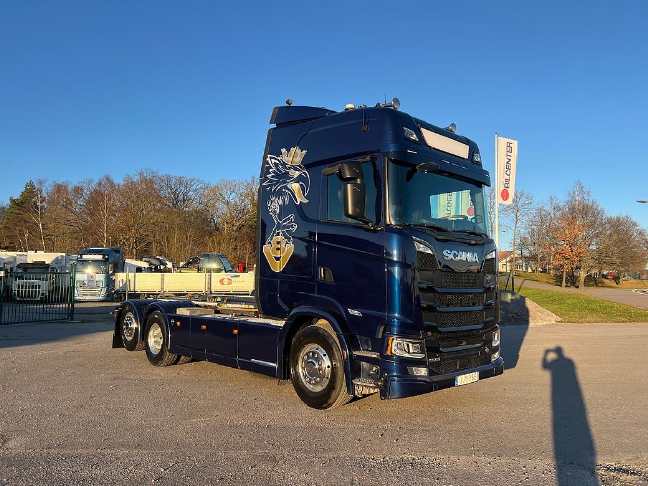 Scania S650 V8 6x2*4 Joab Lastväxlare Euro 6 2018 - Krok/Lastväxlare