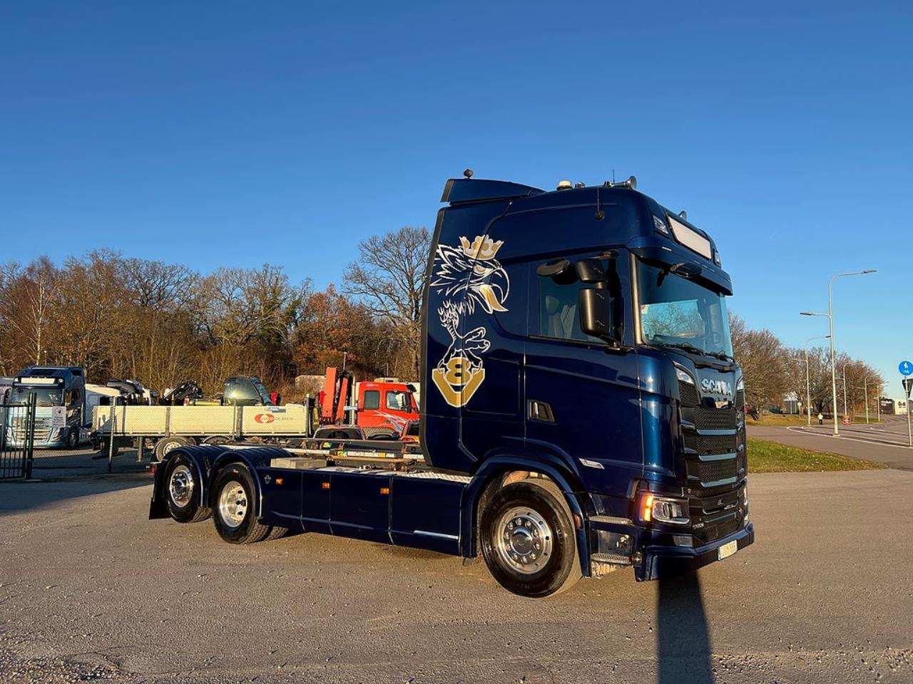 Scania S650 V8 6x2*4 Joab Lastväxlare Euro 6 2018 - Krok/Lastväxlare