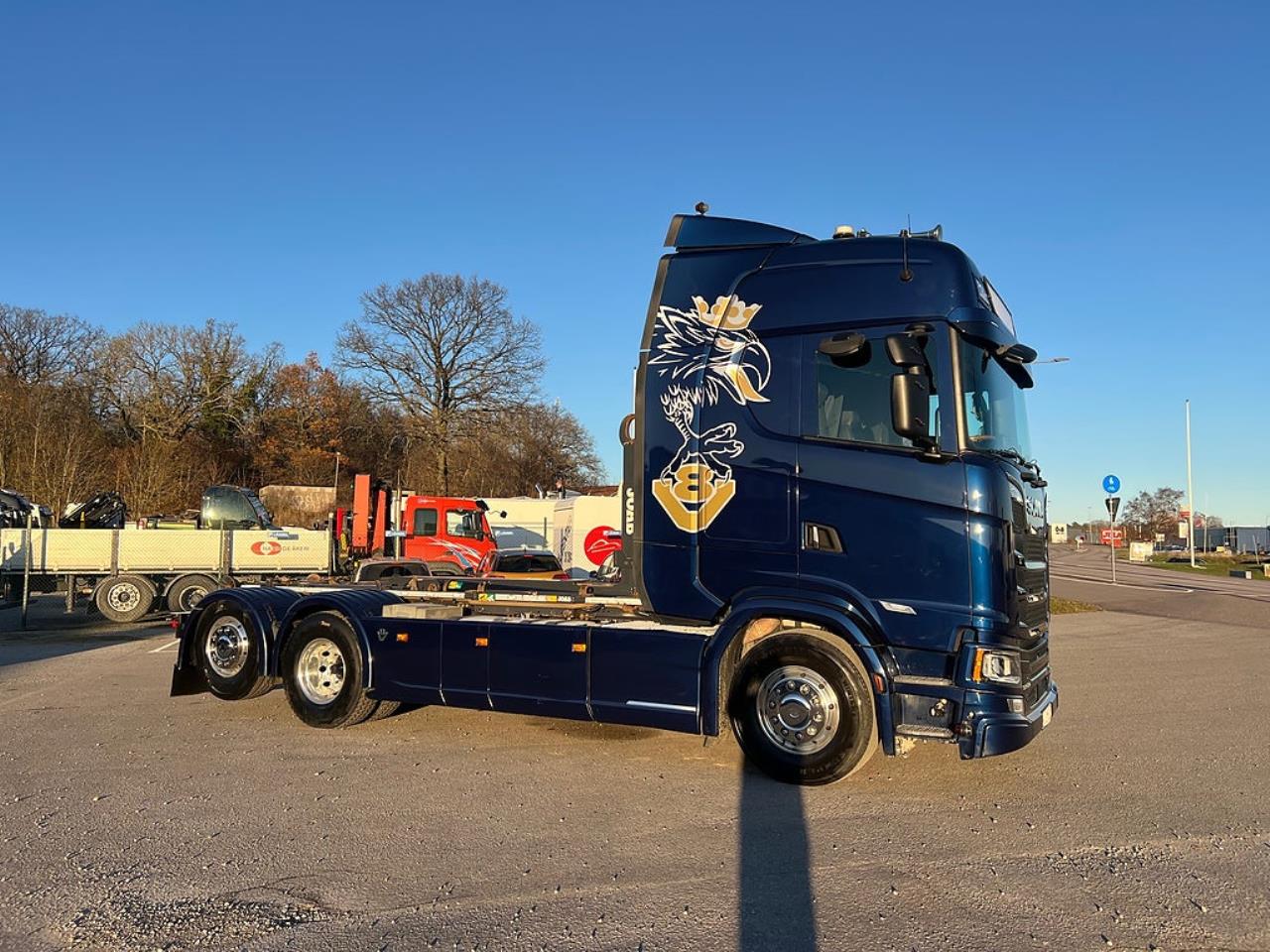 Scania S650 V8 6x2*4 Joab Lastväxlare Euro 6 2018 - Krok/Lastväxlare
