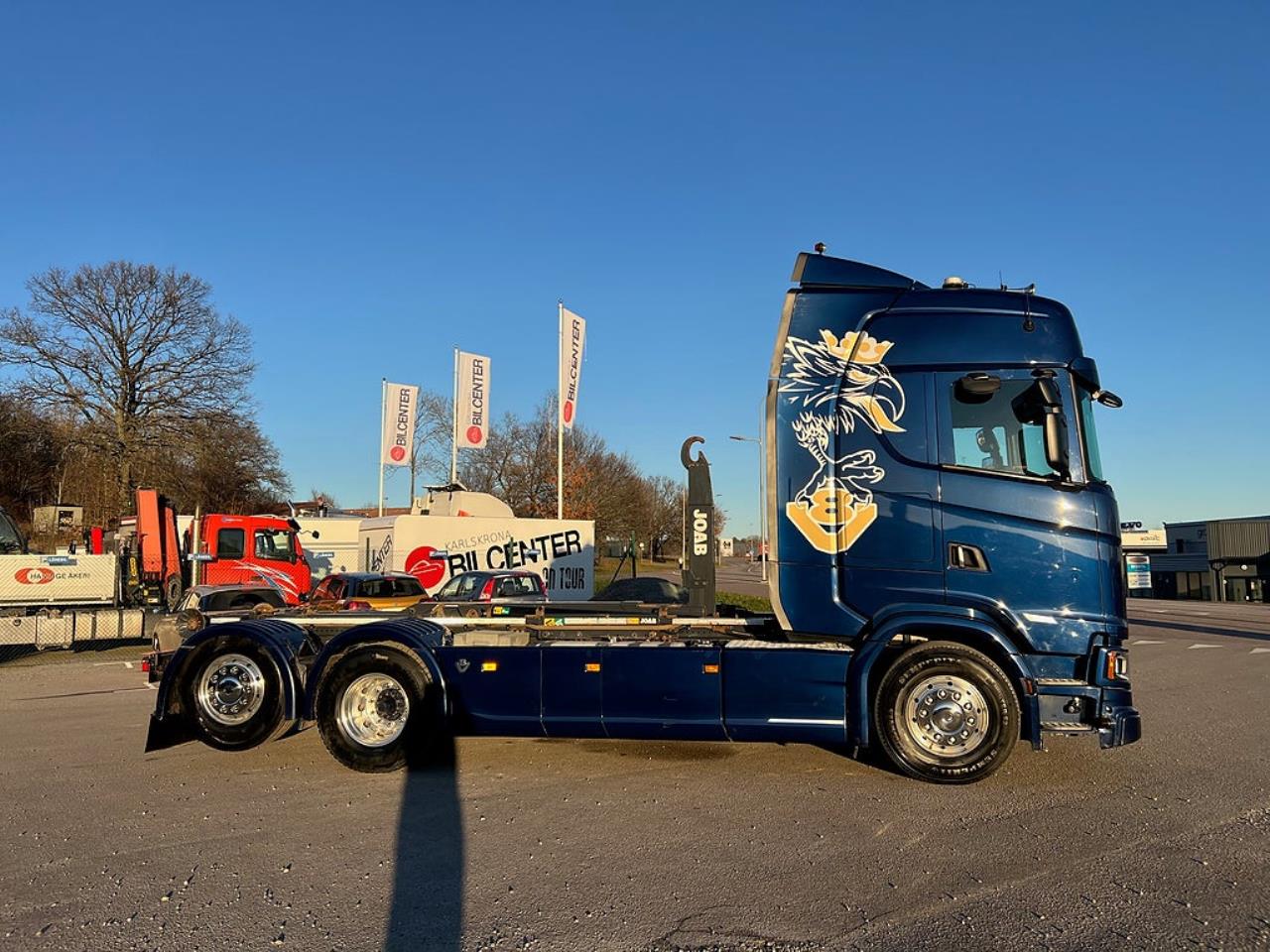 Scania S650 V8 6x2*4 Joab Lastväxlare Euro 6 2018 - Krok/Lastväxlare