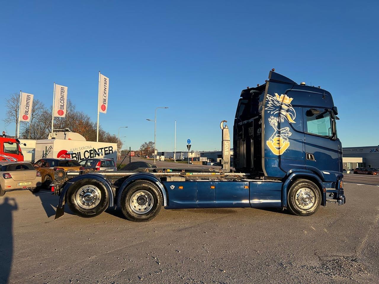 Scania S650 V8 6x2*4 Joab Lastväxlare Euro 6 2018 - Krok/Lastväxlare