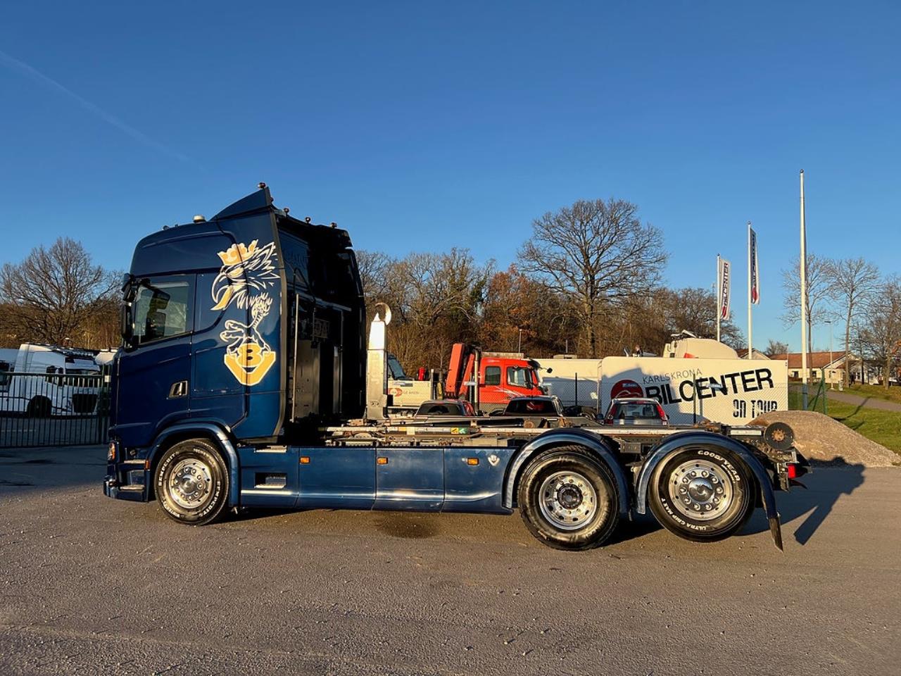 Scania S650 V8 6x2*4 Joab Lastväxlare Euro 6 2018 - Krok/Lastväxlare