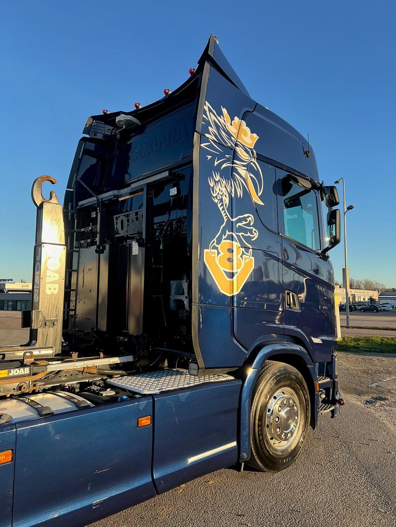 Scania S650 V8 6x2*4 Joab Lastväxlare Euro 6 2018 - Krok/Lastväxlare