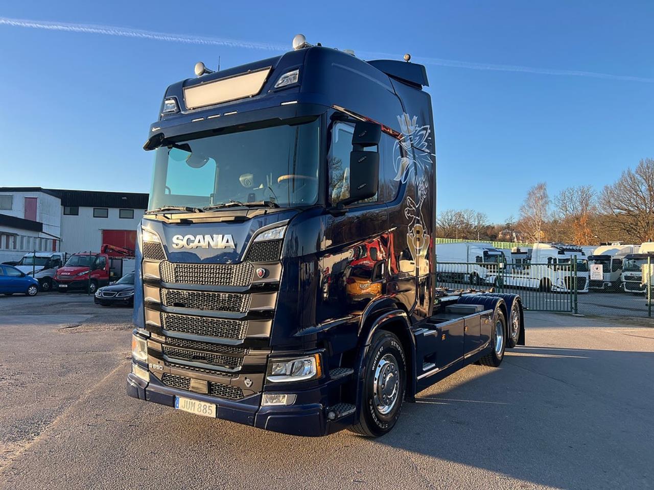 Scania S650 V8 6x2*4 Joab Lastväxlare Euro 6 2018 - Krok/Lastväxlare