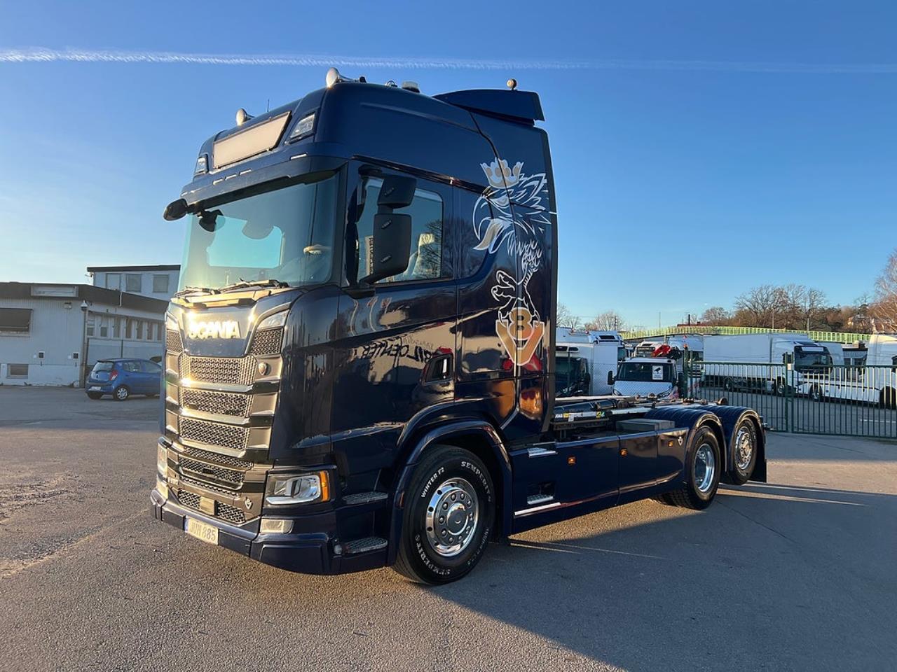 Scania S650 V8 6x2*4 Joab Lastväxlare Euro 6 2018 - Krok/Lastväxlare