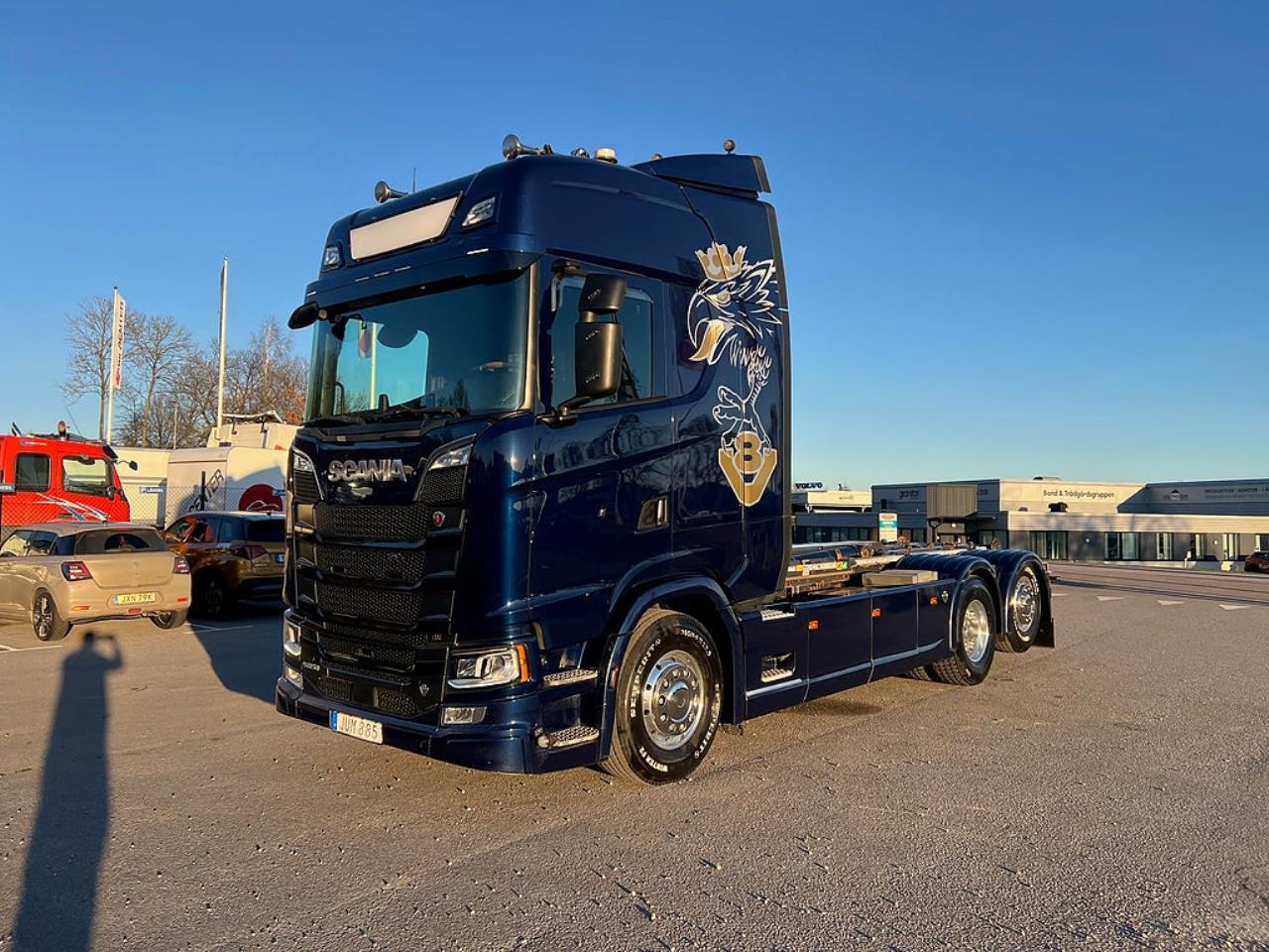 Scania S650 V8 6x2*4 Joab Lastväxlare Euro 6 2018 - Krok/Lastväxlare