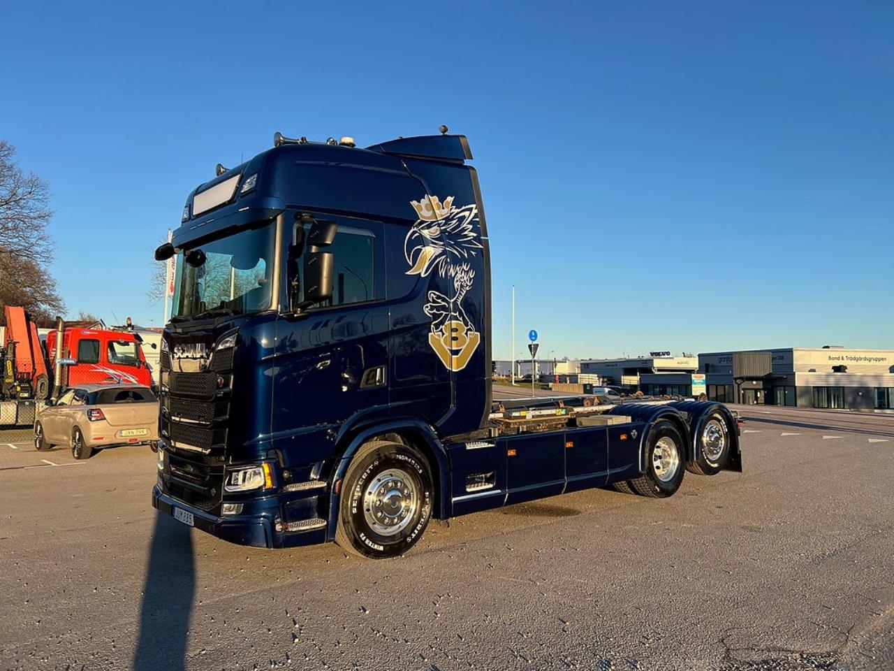Scania S650 V8 6x2*4 Joab Lastväxlare Euro 6 2018 - Krok/Lastväxlare