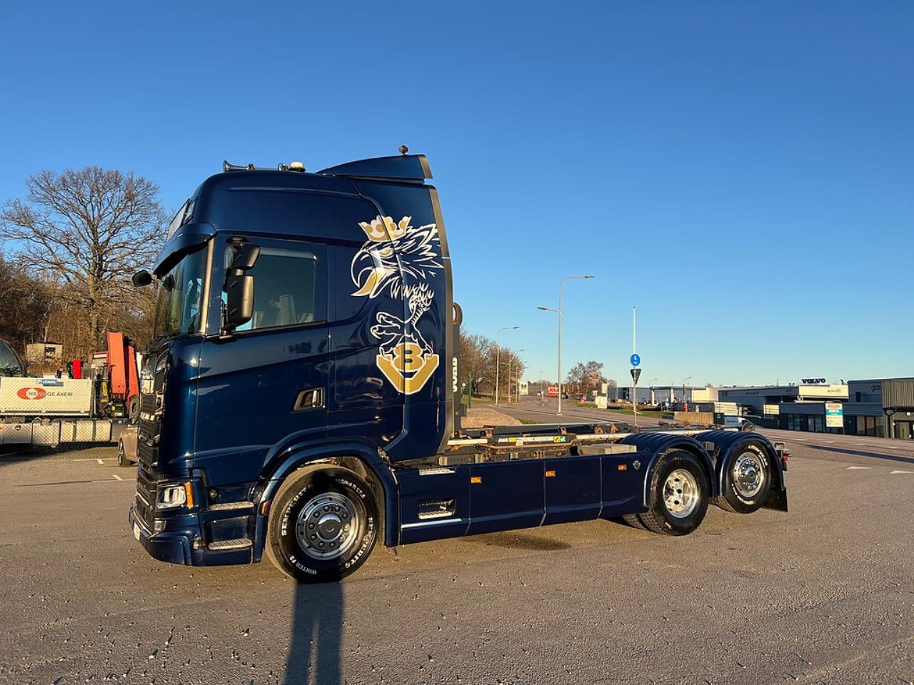 Scania S650 V8 6x2*4 Joab Lastväxlare Euro 6 2018 - Krok/Lastväxlare
