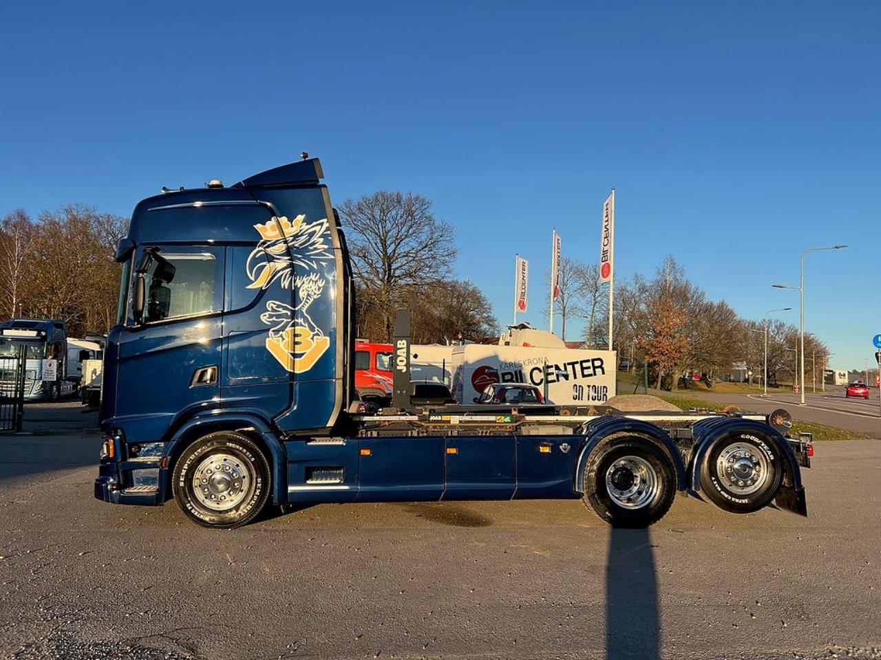Scania S650 V8 6x2*4 Joab Lastväxlare Euro 6 2018 - Krok/Lastväxlare