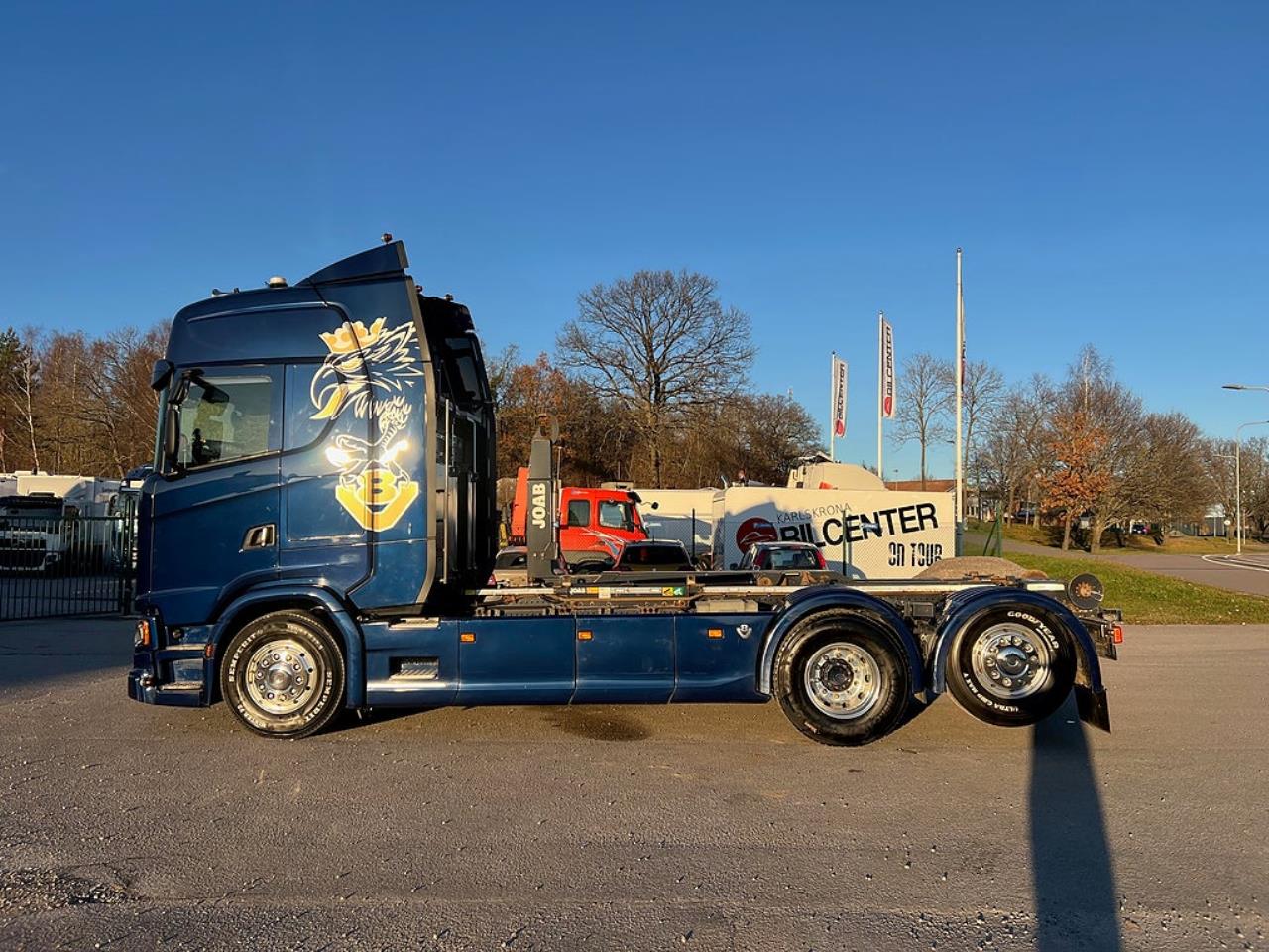 Scania S650 V8 6x2*4 Joab Lastväxlare Euro 6 2018 - Krok/Lastväxlare