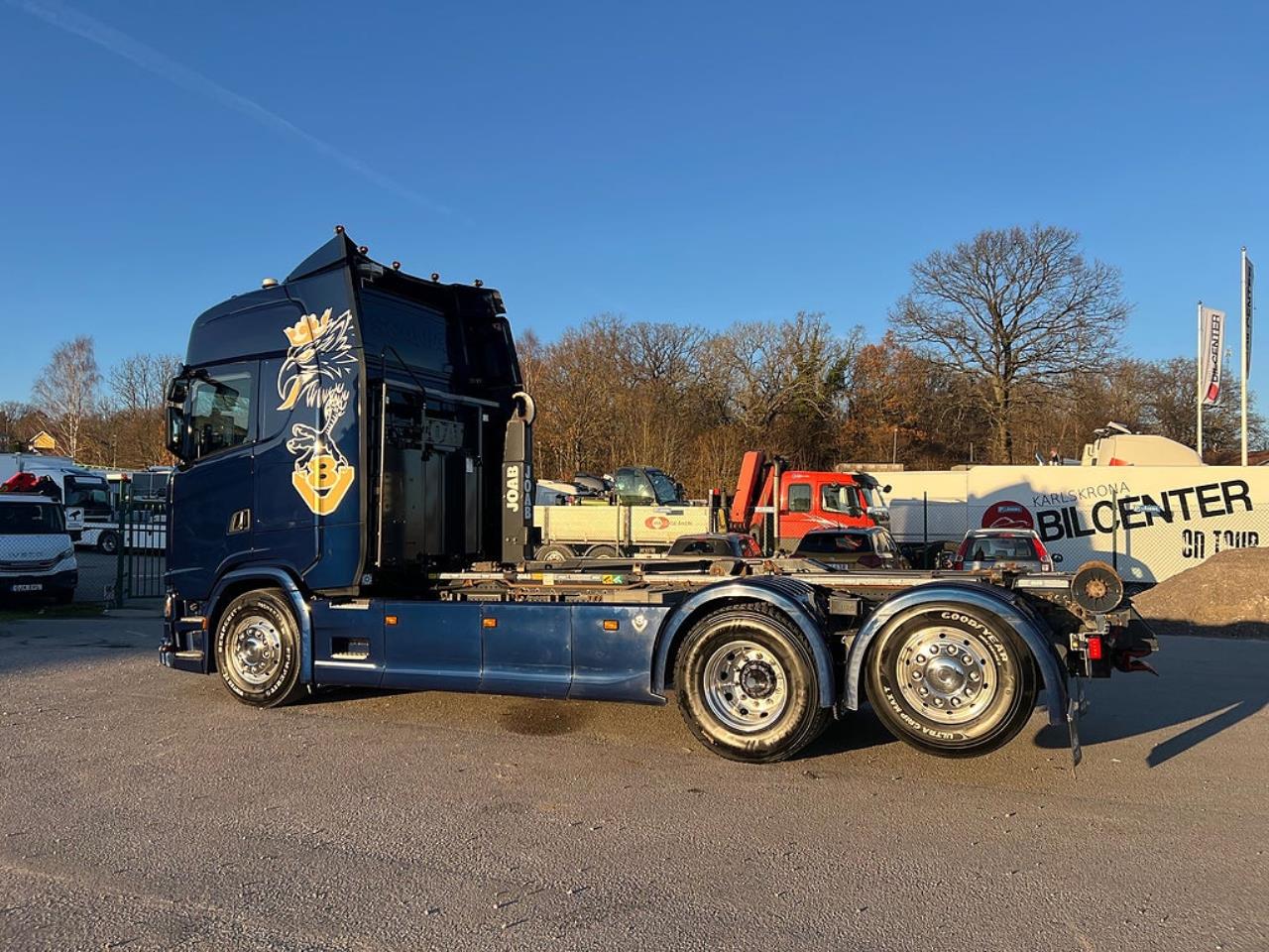 Scania S650 V8 6x2*4 Joab Lastväxlare Euro 6 2018 - Krok/Lastväxlare