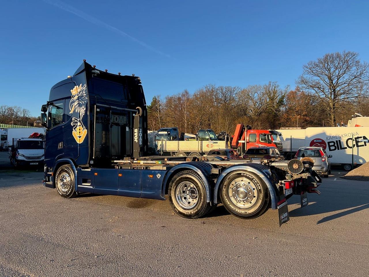 Scania S650 V8 6x2*4 Joab Lastväxlare Euro 6 2018 - Krok/Lastväxlare