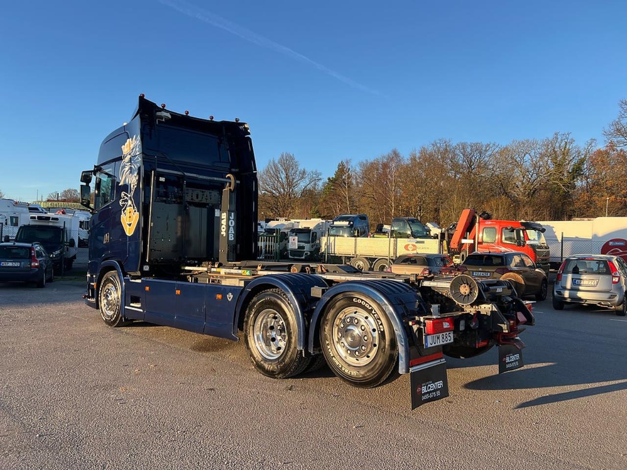 Scania S650 V8 6x2*4 Joab Lastväxlare Euro 6 2018 - Krok/Lastväxlare