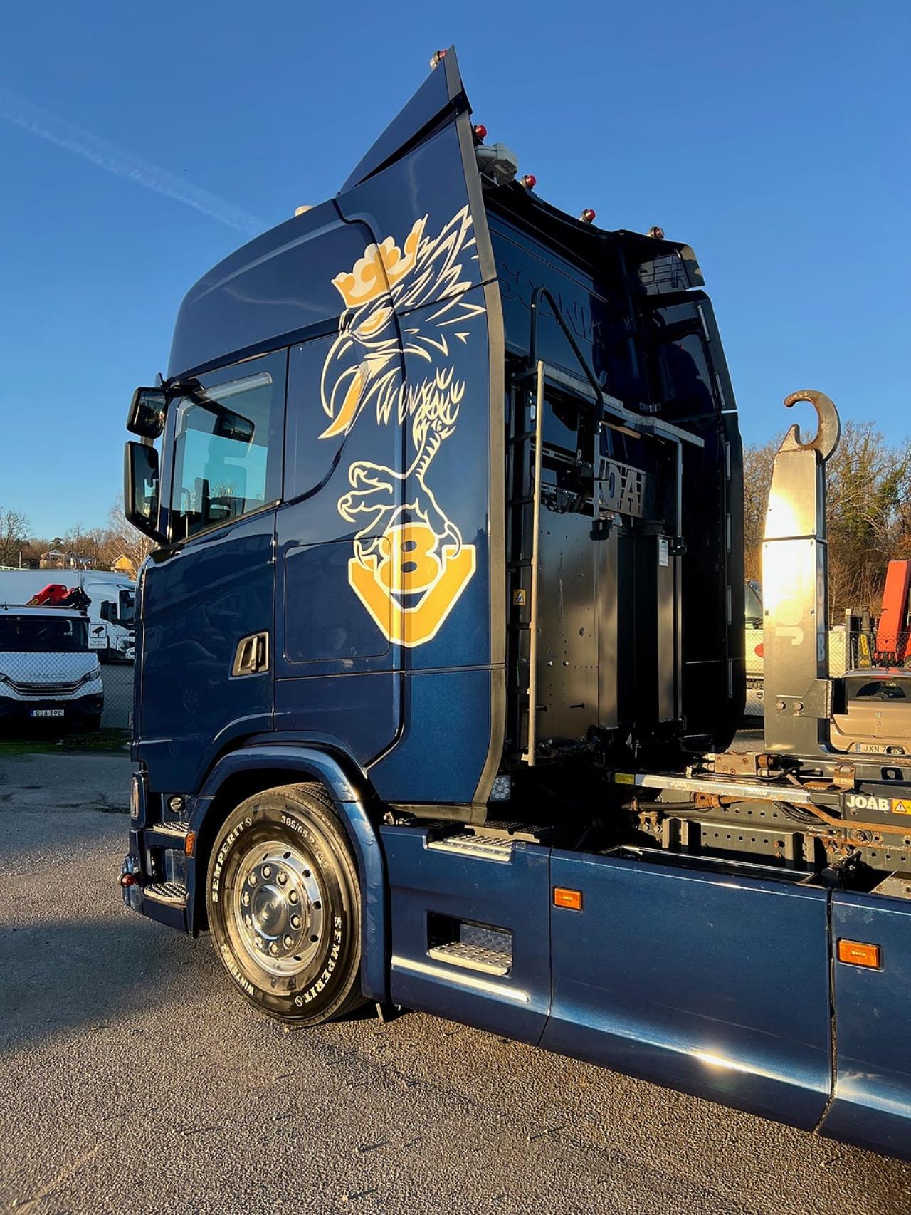 Scania S650 V8 6x2*4 Joab Lastväxlare Euro 6 2018 - Krok/Lastväxlare