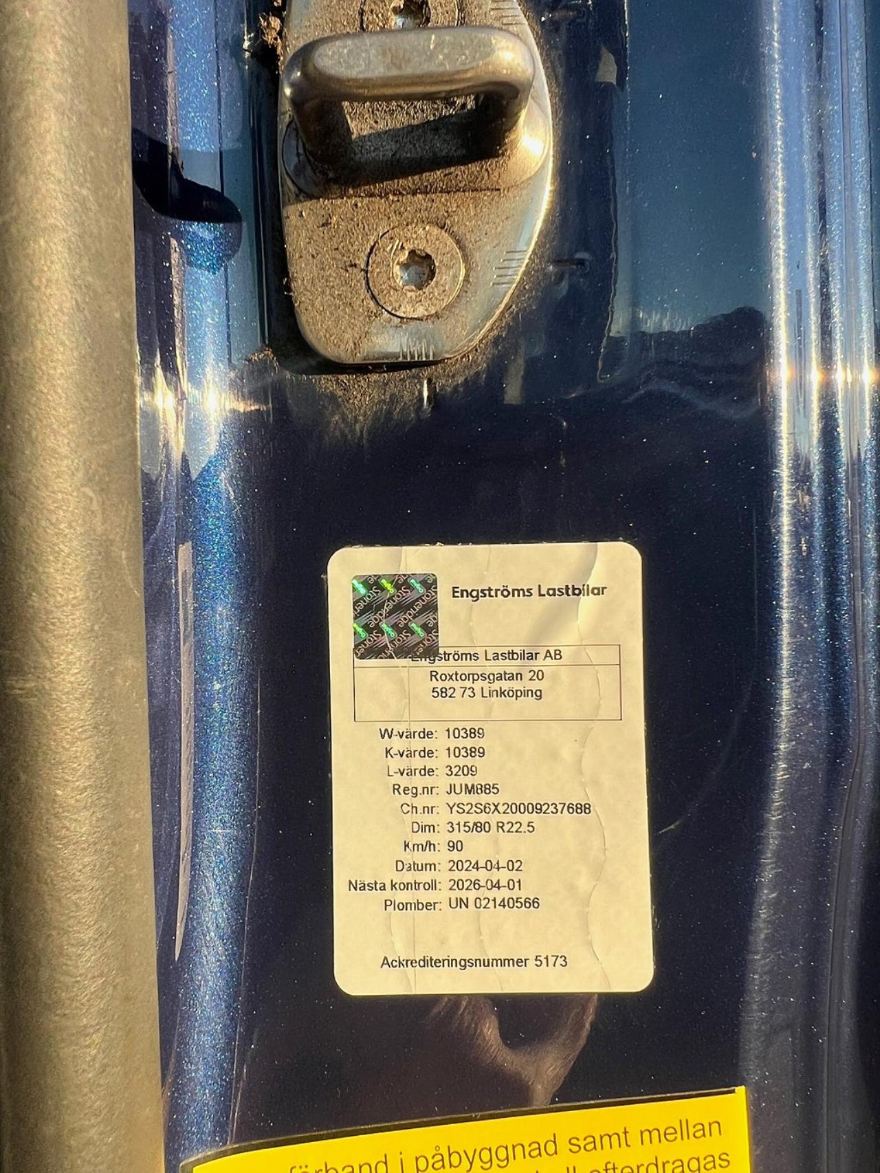 Scania S650 V8 6x2*4 Joab Lastväxlare Euro 6 2018 - Krok/Lastväxlare