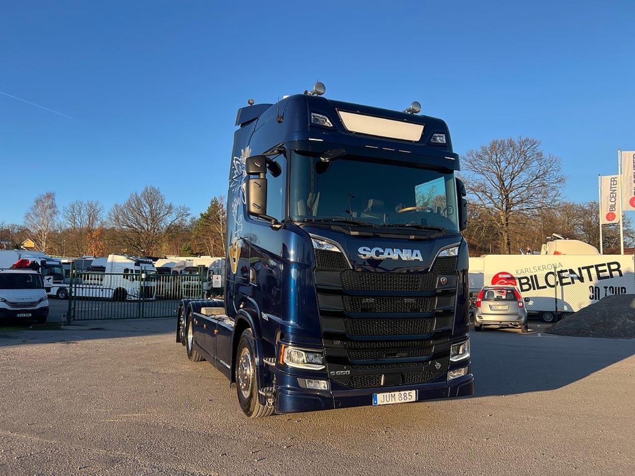 Scania S650 V8 6x2*4 Joab Lastväxlare Euro 6 2018 - Krok/Lastväxlare