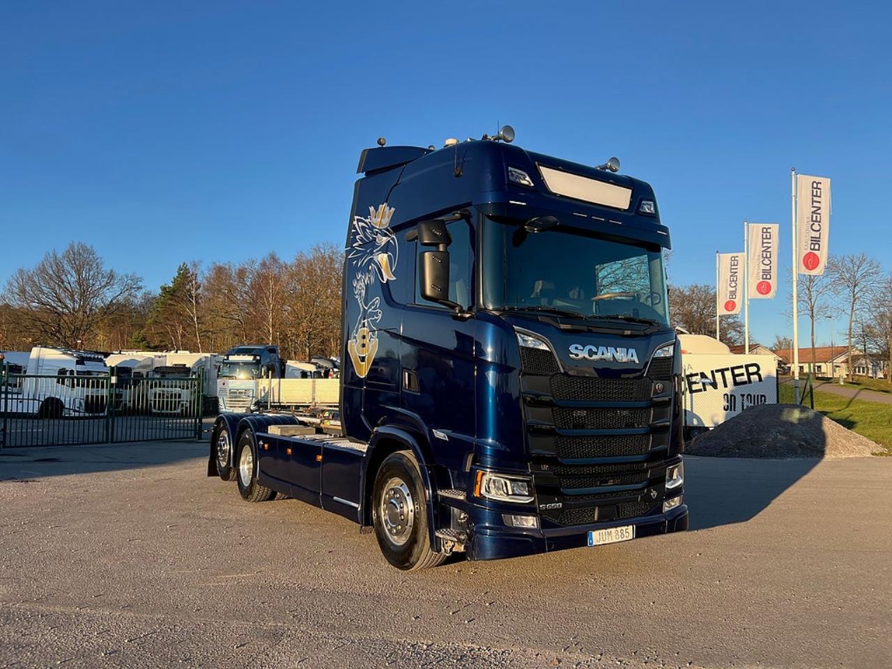 Scania S650 V8 6x2*4 Joab Lastväxlare Euro 6 2018 - Krok/Lastväxlare