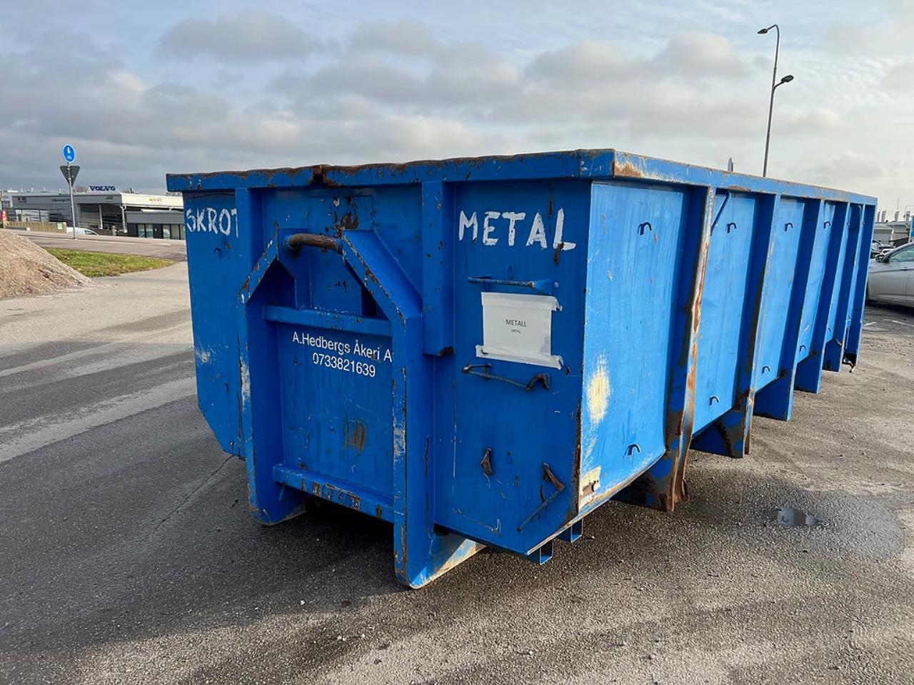 Övriga Beg. 22 Kubiks Container 2025 - Övrigt