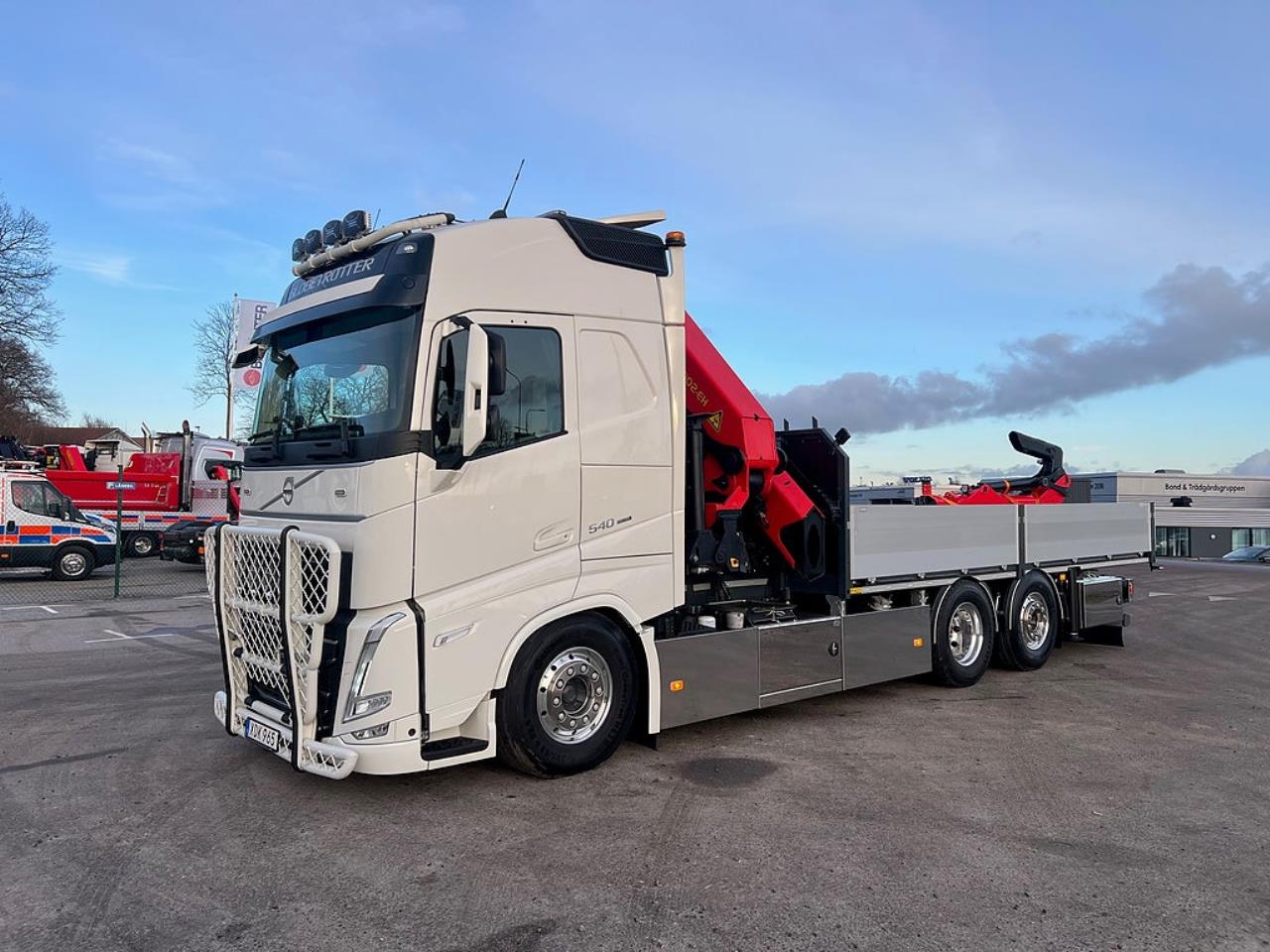 Volvo FH13 540 Kranbil Fullutrustad Palfinger 48002 & Jibb 2023 - Kran