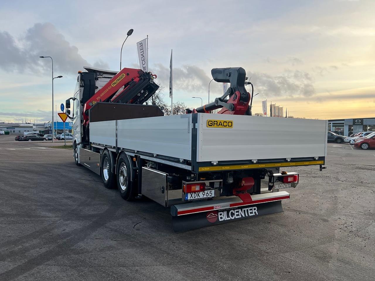 Volvo FH13 540 Kranbil Fullutrustad Palfinger 48002 & Jibb 2023 - Kran