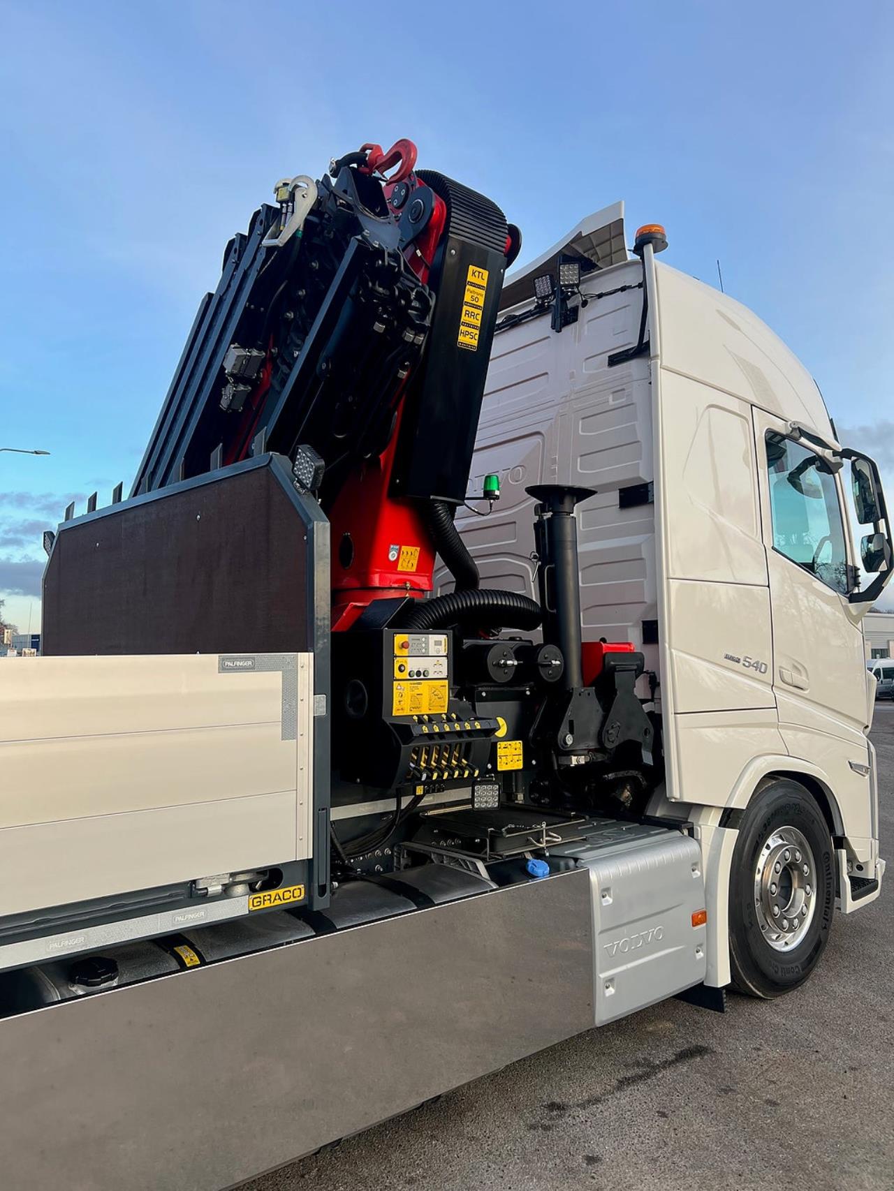 Volvo FH13 540 Kranbil Fullutrustad Palfinger 48002 & Jibb 2023 - Kran