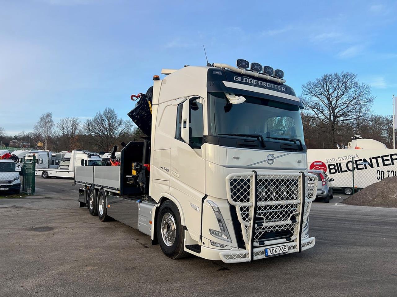 Volvo FH13 540 Kranbil Fullutrustad Palfinger 48002 & Jibb 2023 - Kran