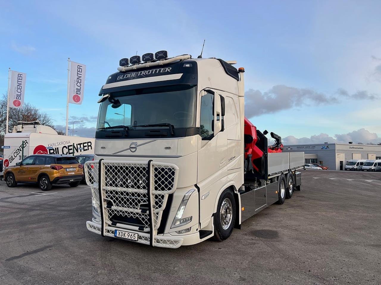 Volvo FH13 540 Kranbil Fullutrustad Palfinger 48002 & Jibb 2023 - Kran