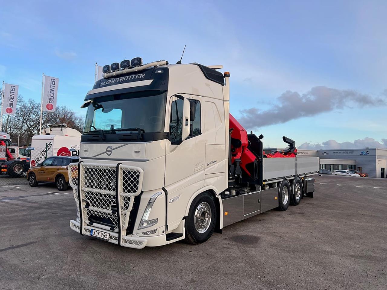 Volvo FH13 540 Kranbil Fullutrustad Palfinger 48002 & Jibb 2023 - Kran