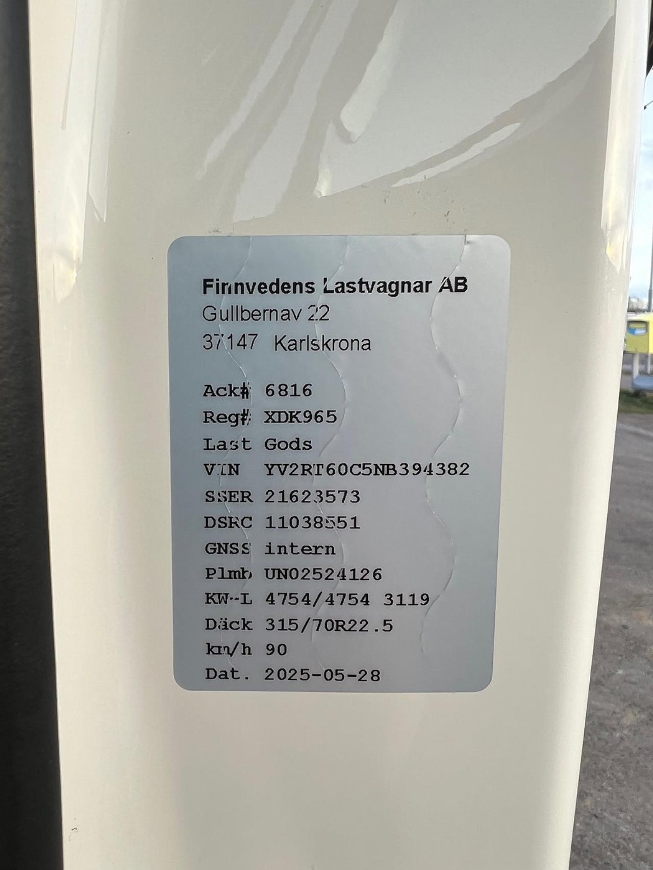 Volvo FH13 540 Kranbil Fullutrustad Palfinger 48002 & Jibb 2023 - Kran