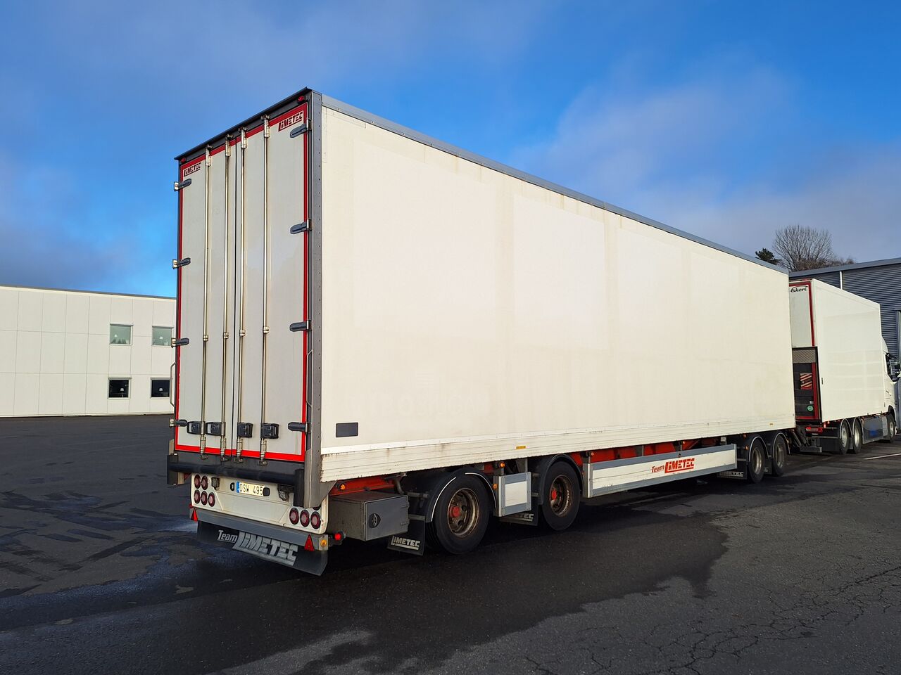 Limetec 4-axl Skåpsläp 2013 - Skåp